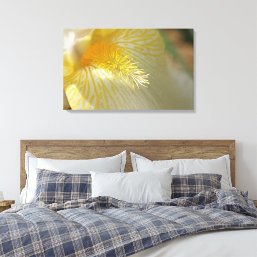 Goedemorgen Iris! Canvas Afdruk (Insitu (Slaapkamer))