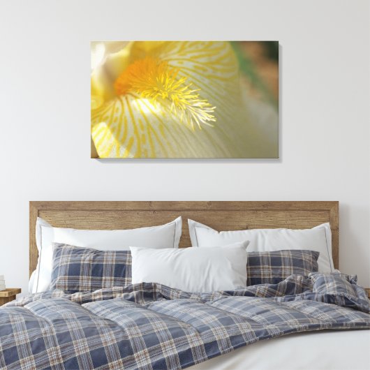 Goedemorgen Iris! Canvas Afdruk (Insitu (Slaapkamer))