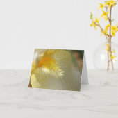 Goedemorgen, Iris! Kaart (Gele Bloem)