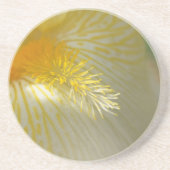 Goedemorgen Iris! Zandsteen Onderzetter (Voorkant)