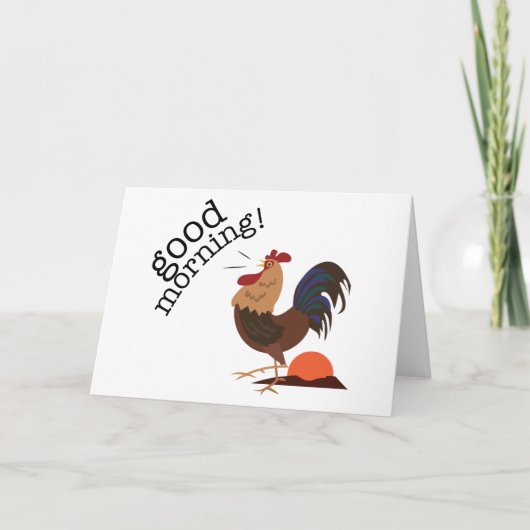 Goedemorgen Kaart (Voorkant)