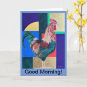 Goedemorgen Kaart (Gele Bloem)