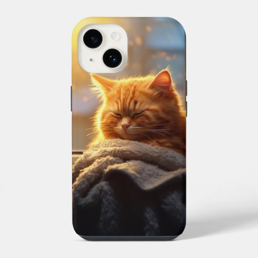Goedemorgen Kat iPhone Hoesje (Achterkant)