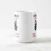 Goedemorgen Kat Menselijke Dienaar = Perfecte Kat Koffiemok (Center)