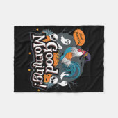 Goedemorgen Kip Grappig Halloween Kostuum Spook Fleece Deken (Voorkant (Horizontaal))