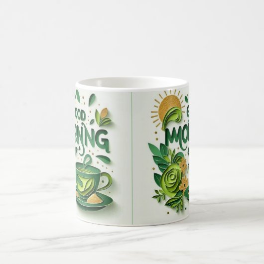 Goedemorgen klassieke Mok (Center)