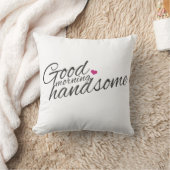 "Goedemorgen knap" kussen (Deken)