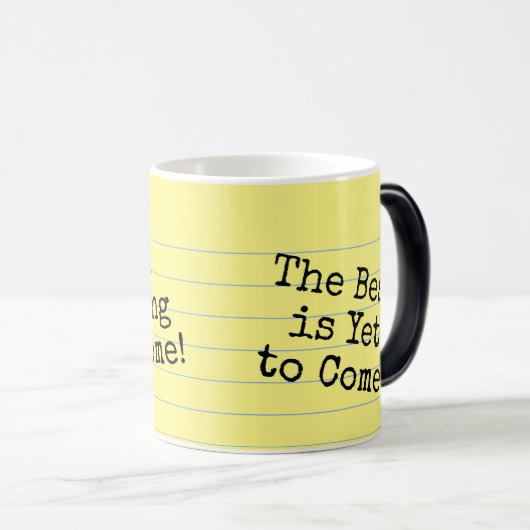 Goedemorgen Knap! Legal Pad Morphing Mok (Voorkant rechts)