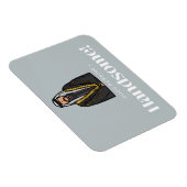 "Goedemorgen knappe" Arabisch Man magneet (Rechterzijde)