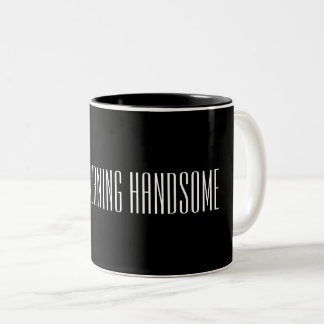 Goedemorgen knapperd tweekleurige koffiemok