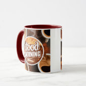 Goedemorgen Koffie Art #2 Mok (Voorkant links)