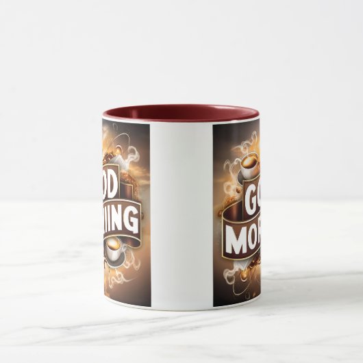 Goedemorgen Koffie Art #4 Mok (Midden)