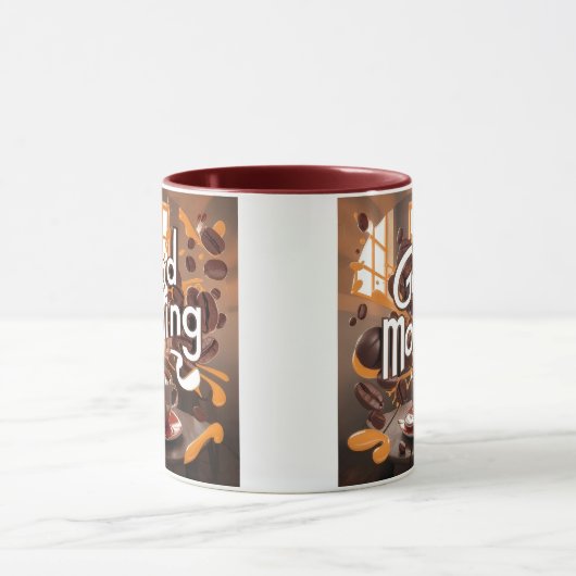 Goedemorgen Koffie Art #6 Mok (Midden)