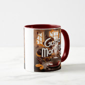 Goedemorgen Koffie Art #6 Mok (Voorkant rechts)