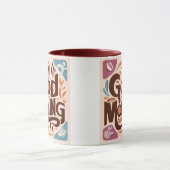 Goedemorgen Koffie Art #9 Mok (Midden)