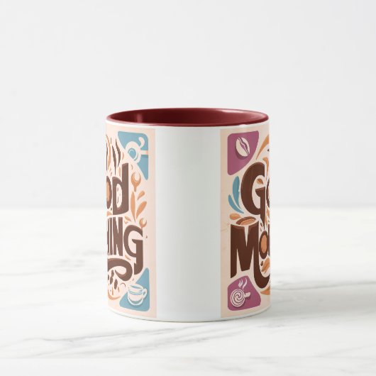 Goedemorgen Koffie Art #9 Mok (Midden)
