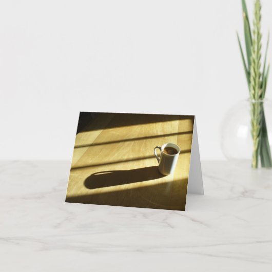 Goedemorgen Koffie briefkaart (Voorkant)