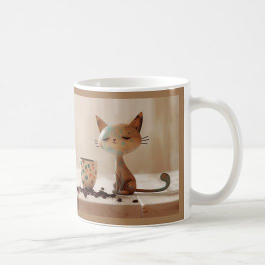 Goedemorgen Koffie Kat Koffiemok (Rechts)