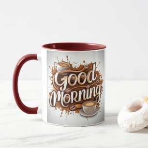 Goedemorgen Koffie Kunst #7 Mok