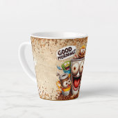 goedemorgen koffie latte mok (Linkerhoek)