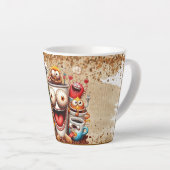 goedemorgen koffie latte mok (Rechterhoek)
