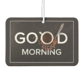 Goedemorgen Koffie luchtverfrisser (Voorkant)