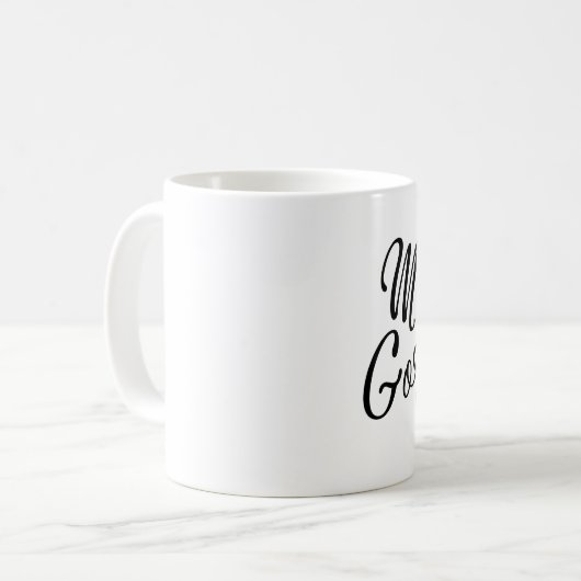 Goedemorgen Koffiemok (Voorkant links)