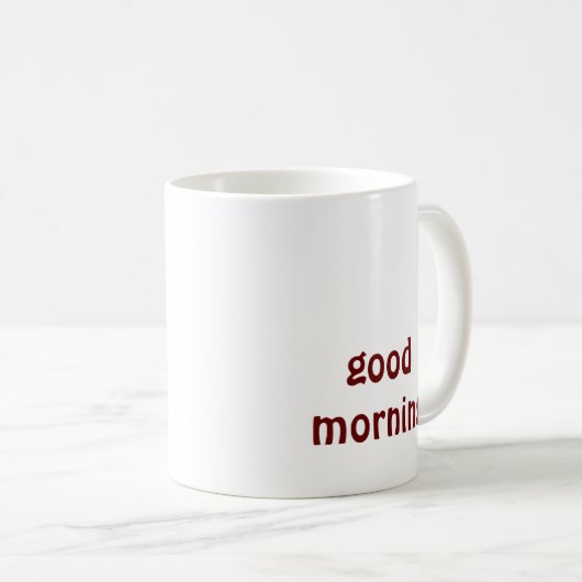 Goedemorgen Koffiemok (Voorkant rechts)