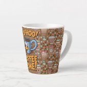 goedemorgen koffietijd latte mok (Rechterhoek)