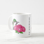 Goedemorgen kolibrie  koffiemok (Voorkant links)