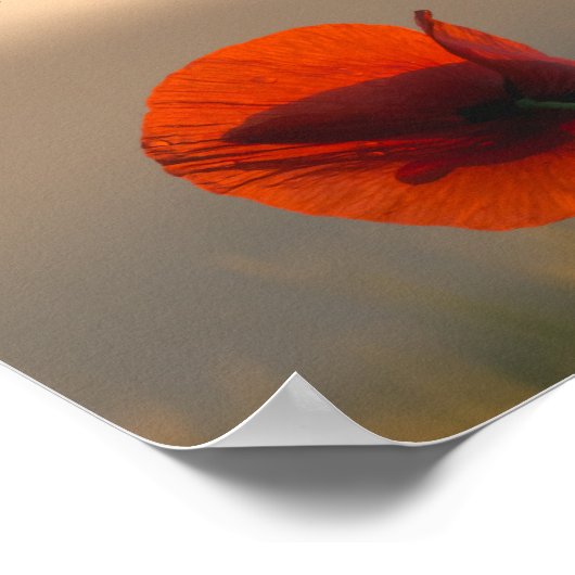 Goedemorgen - Kort gedicht Poster (Hoek)