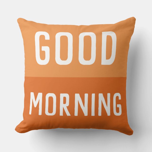 Goedemorgen Kussen (Voorkant)