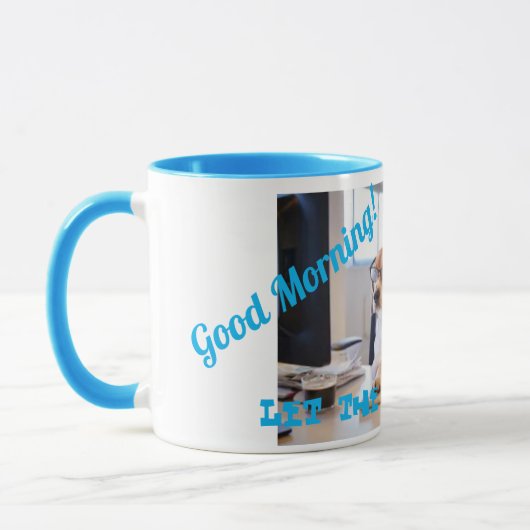 Goedemorgen! Laat de stress beginnen... Mok (Links)