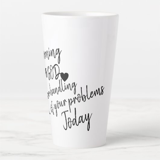 Goedemorgen Latte Mok (Voorkant)