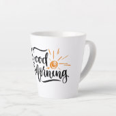 Goedemorgen Latte Mok (Rechterhoek)