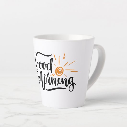 Goedemorgen Latte Mok (Rechterhoek)