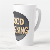Goedemorgen Latte Mok (Rechterhoek)