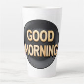 Goedemorgen Latte Mok (Voorkant)
