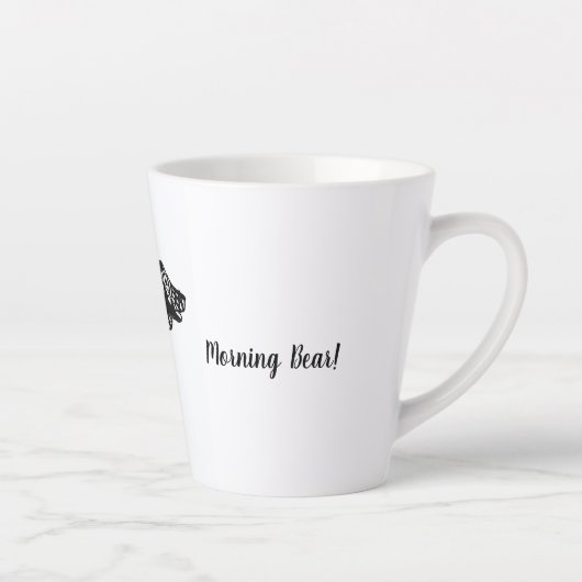 Goedemorgen! Latte Mok (Rechts)