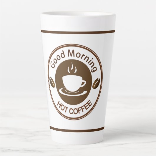 Goedemorgen Latte Mok (Voorkant)