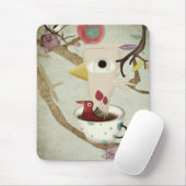 Goedemorgen lelijk insect bleke kleur effect muismat (Met muis)