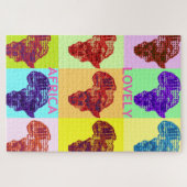Goedemorgen, liefdevol Afrika hebben een fijne dag Legpuzzel (Horizontaal)
