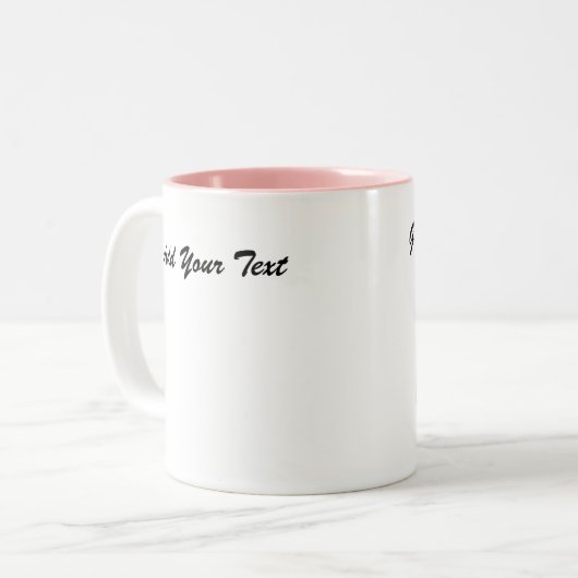 Goedemorgen lieverd ...; ) tweekleurige koffiemok (Voorkant links)