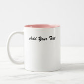 Goedemorgen lieverd ...; ) tweekleurige koffiemok (Links)