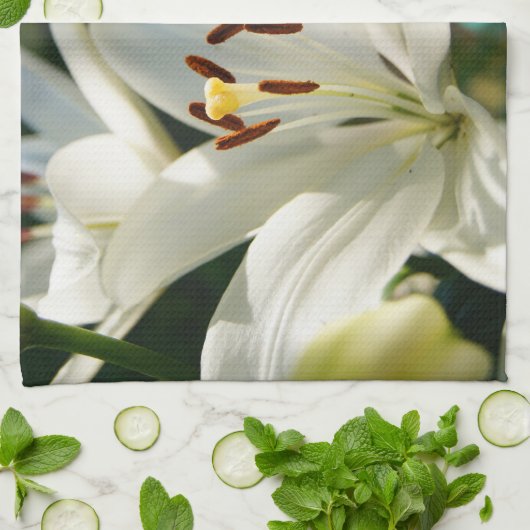 Goedemorgen Lily! Theedoek (Gevouwen)