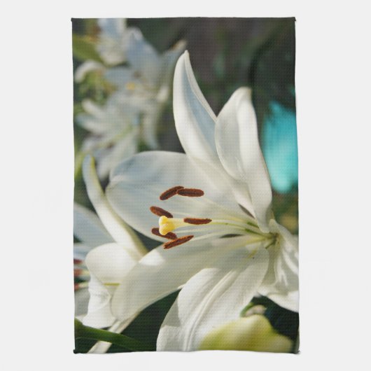 Goedemorgen Lily! Theedoek (Verticaal)