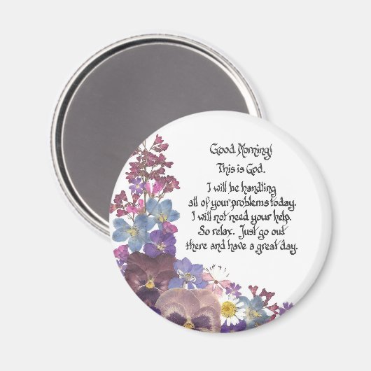 Goedemorgen Magneet (Voorkant / Achterkant)