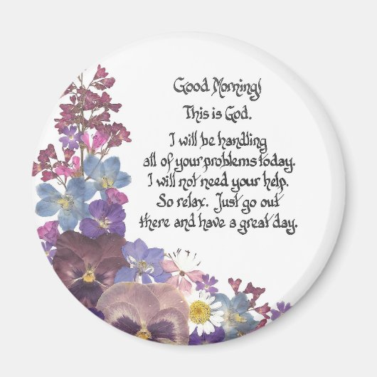 Goedemorgen Magneet (Voorkant)