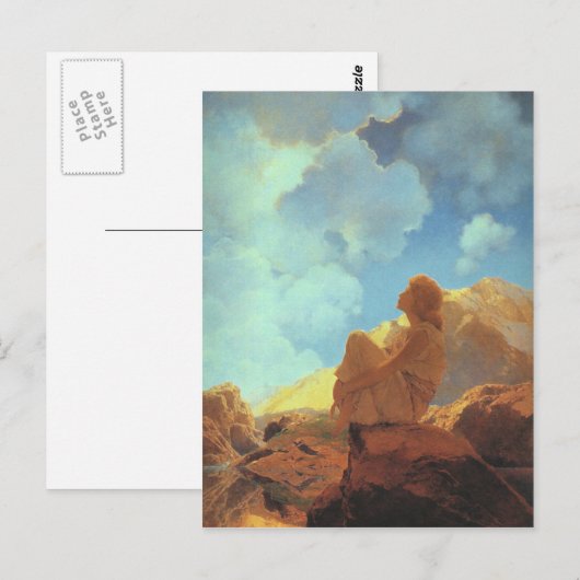 Goedemorgen, Maxfield Parrish Fine Art Briefkaart (Voorkant / Achterkant)