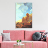 Goedemorgen, Maxfield Parrish Fine Art Canvas Afdruk (Insitu (Woonkamer))